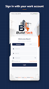 Build Tack app sign-in screen